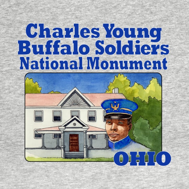 Charles Young Buffalo Soldiers National Monument, Ohio by MMcBuck
